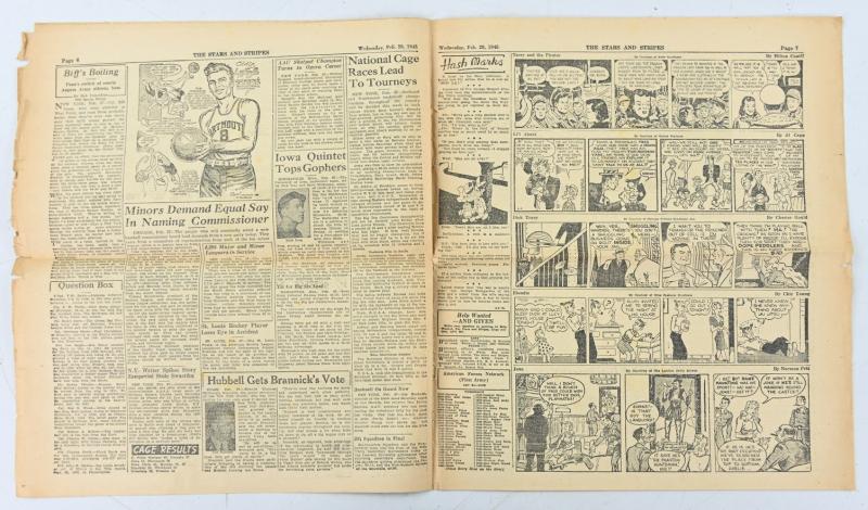 US WW2 Stars & Stripes Magazine