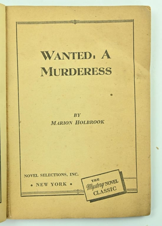 US WW2 Novel Book