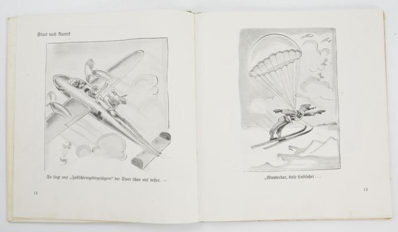 German Book: Nur kein Schema! Lachende Gebirgsjäger am Polarkreis