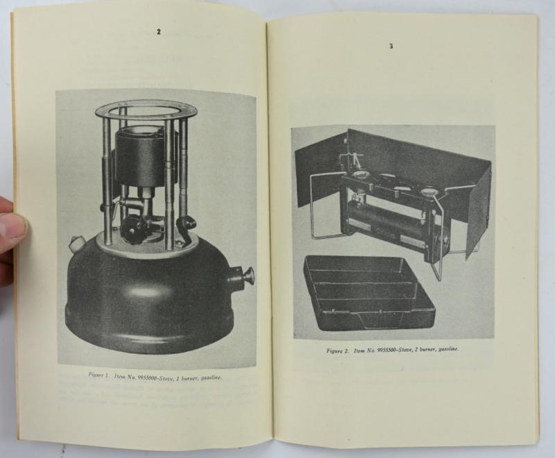 US WW2 TM 8-615 and Coleman Burner Manual