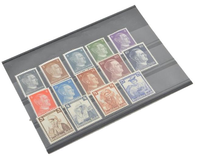 German Third Reich Era Stamp Grouping