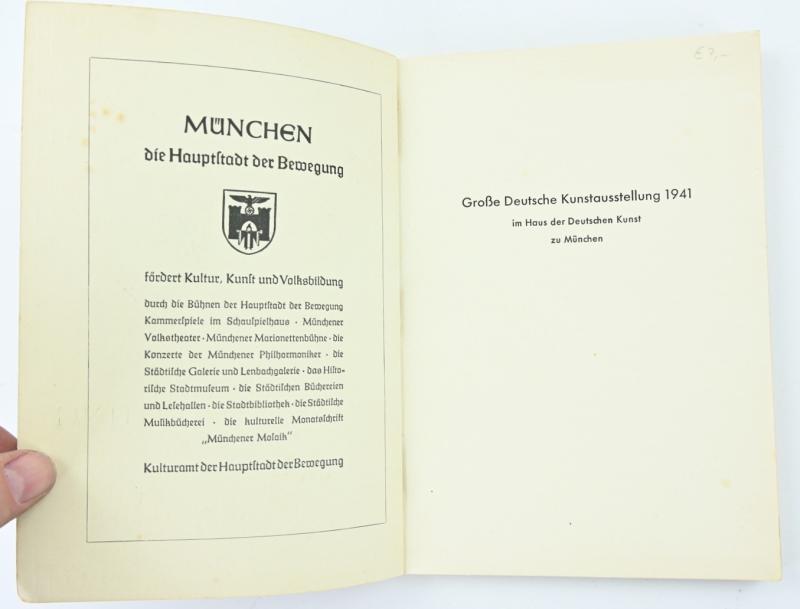 German Third Reich Art Catalogus 1941