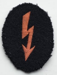 German Panzer radio operator signal blitz