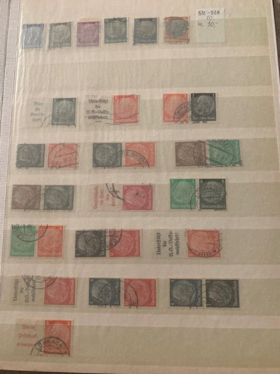 Stamp Album Number Three With Content Part One