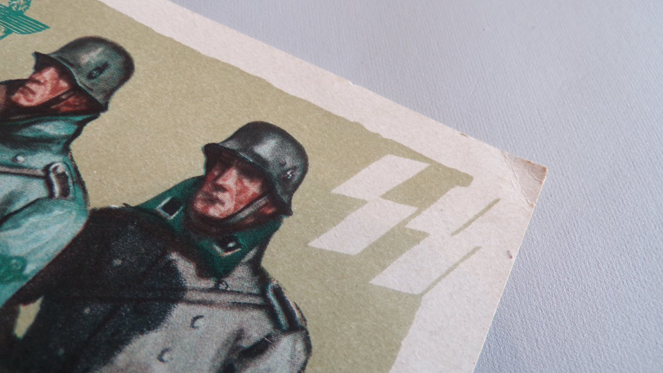 "Die Polizei im Fronteinsatz" SS & Police Postcard