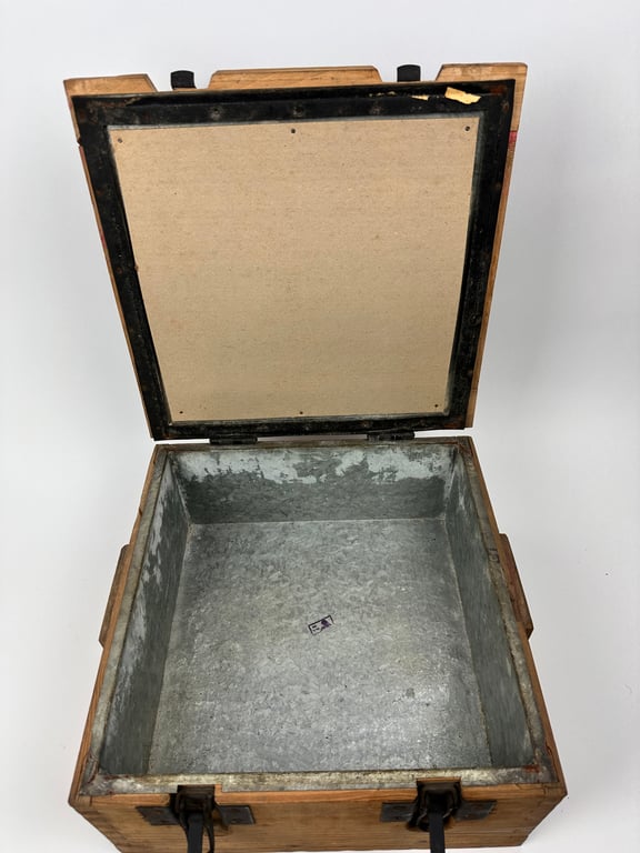 Wooden Ammo Box