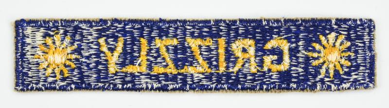 US Armored Division Tabs