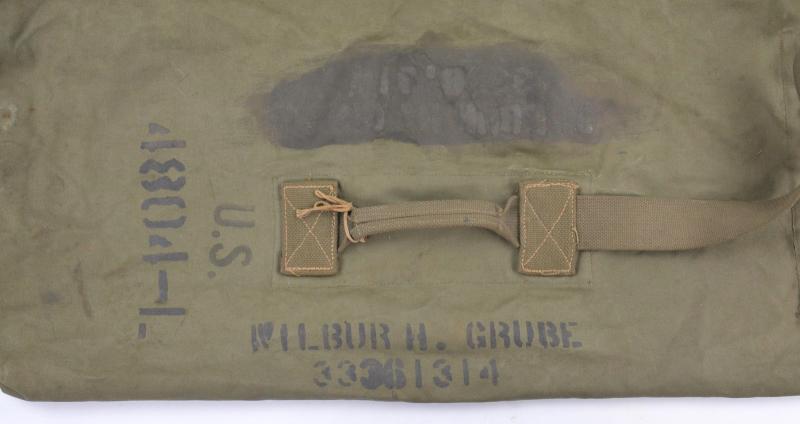 USAAF WW2 Kitbag 'Wilbur H.Grube' 20th Airforce