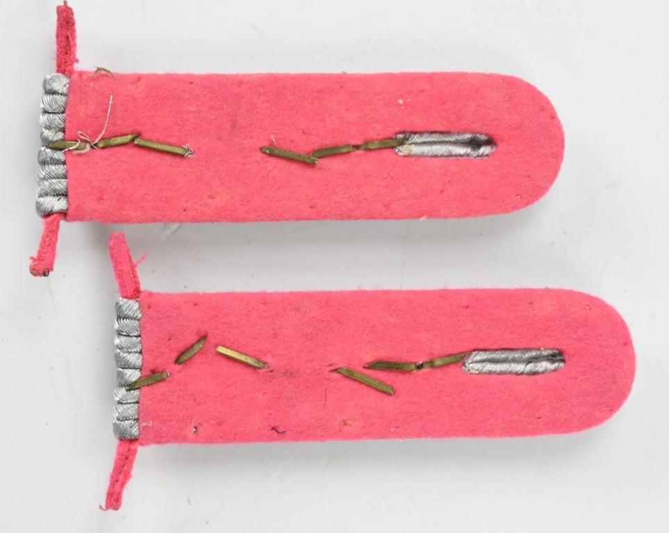 German WH Panzer Officer's Shoulderboard Set