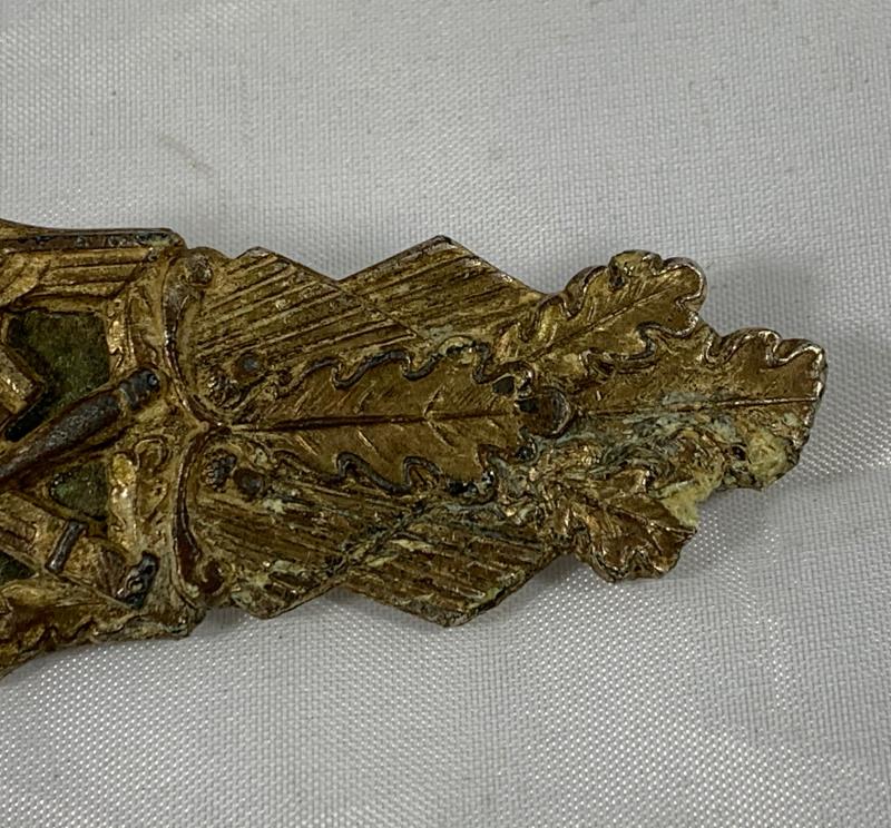 Bronze Close Combat Clasp 'Nahkampfspange in Bronze'