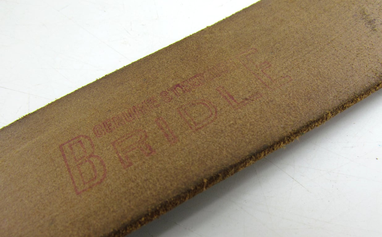Original WWII U.S. Army leather garrison belt