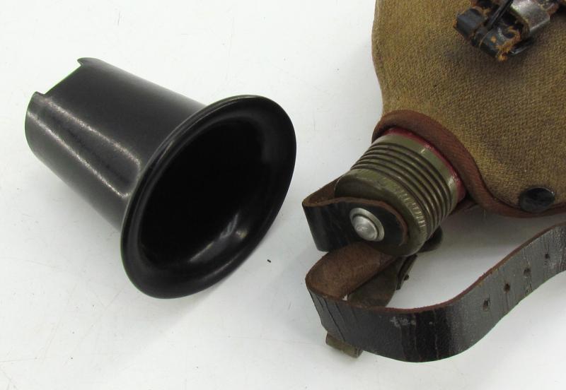 Wehrmacht M42 Canteen with Gabardine Cover