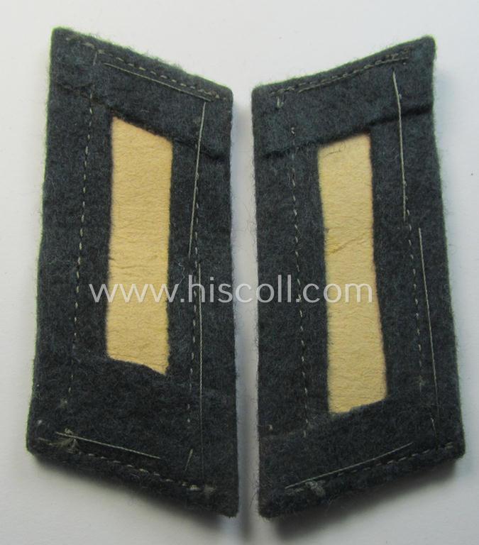 Pair of WH (Heeres) collar-tabs (ie.: 'Einheitskragenspiegel')