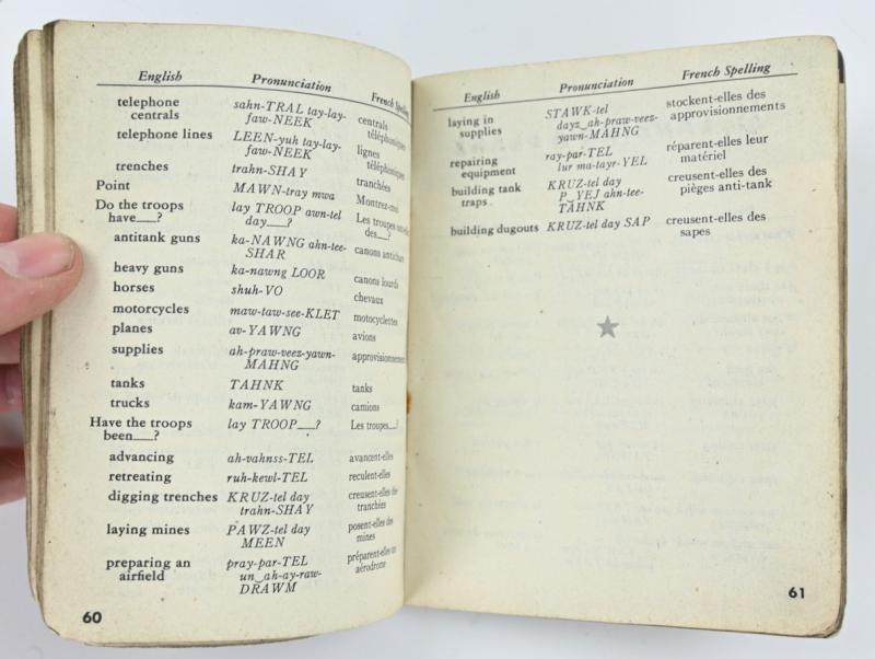 US WW2 French Phase Book 1943