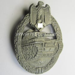Incomplete 'Panzerkampfabzeichen in Bronze' (or: bronze-class panzer assault...