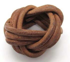 Hitler Youth Leather Knot (HJ Neckerchief Slide)
