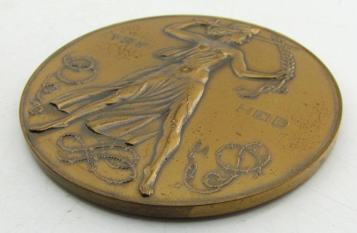 Commemorative Table Medal For Liberation From German Occupation