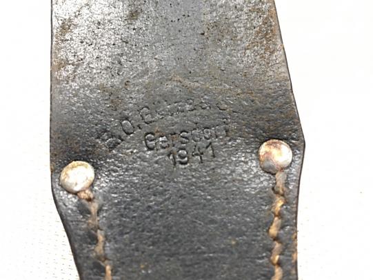 K98 Leather Bayonet Frog