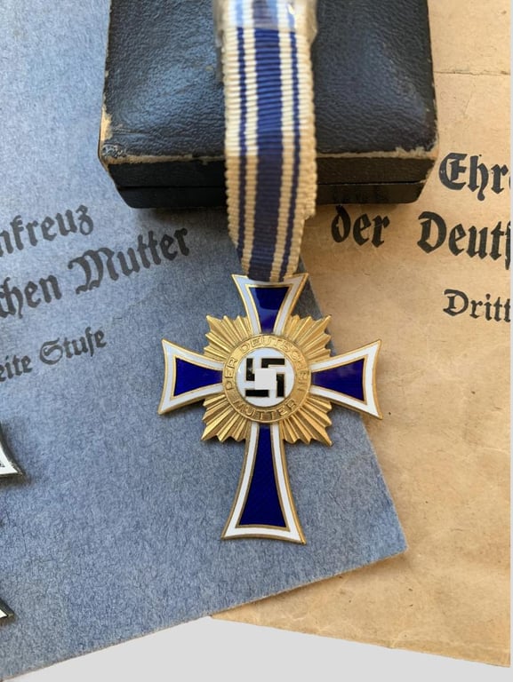 German WWII Mother Cross Set