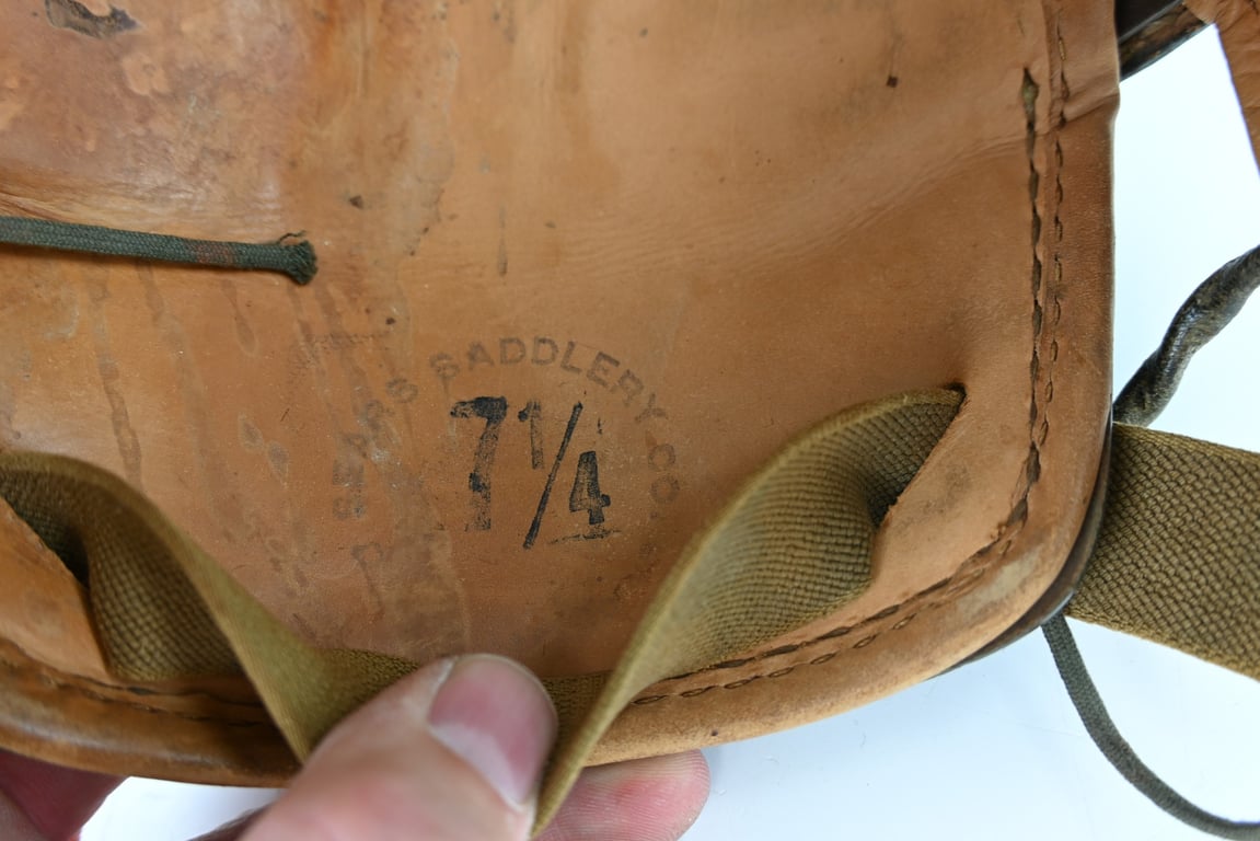 US WW2 Tanker Helmet by Sears