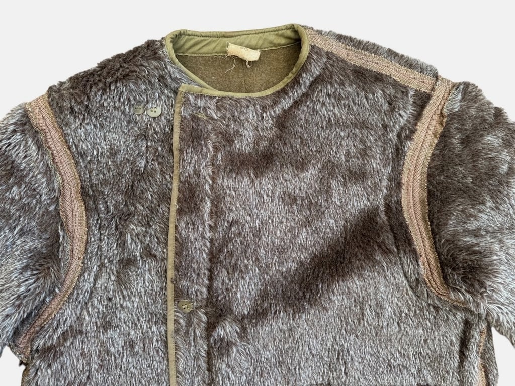 U.S. WWII Army Pile Liner Set – Jacket & Trousers (Cold Weather) – Rare