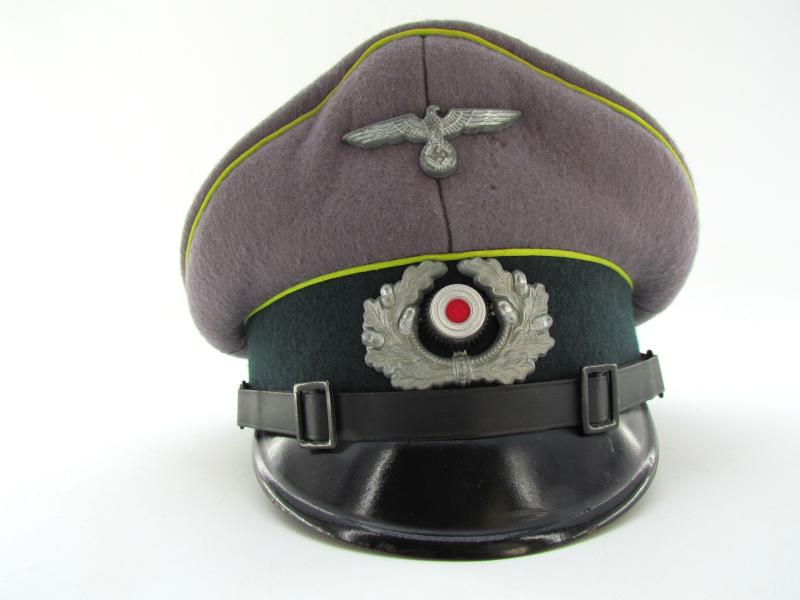 Wehrmacht Heer Panzergrenadier EM/NCO´s Visor Cap...Rare