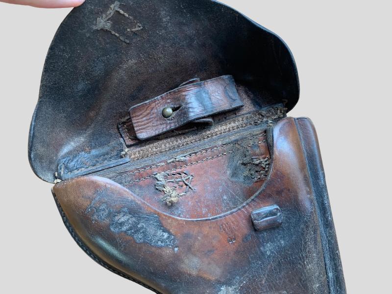 Dutch P08 Leather Holster