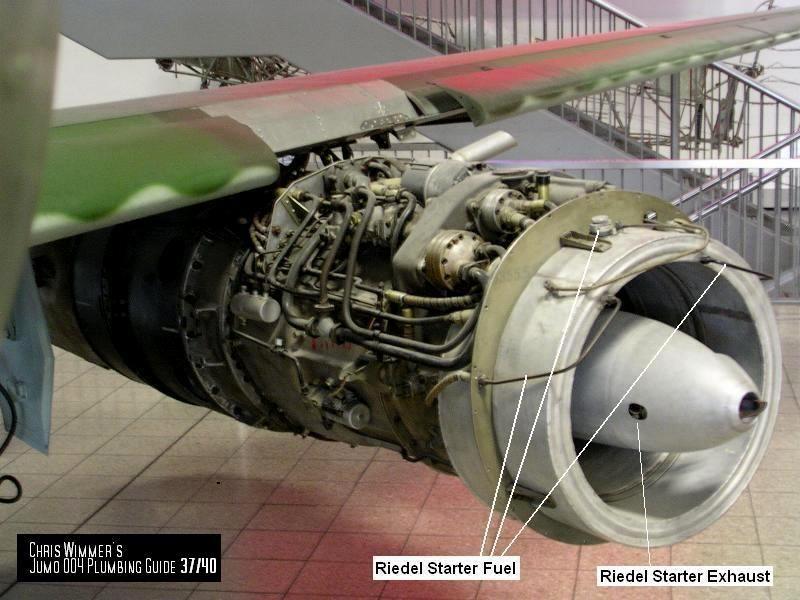 Luftwaffe - Riedel Starting-Engine ( jet-engine starter )...Rare