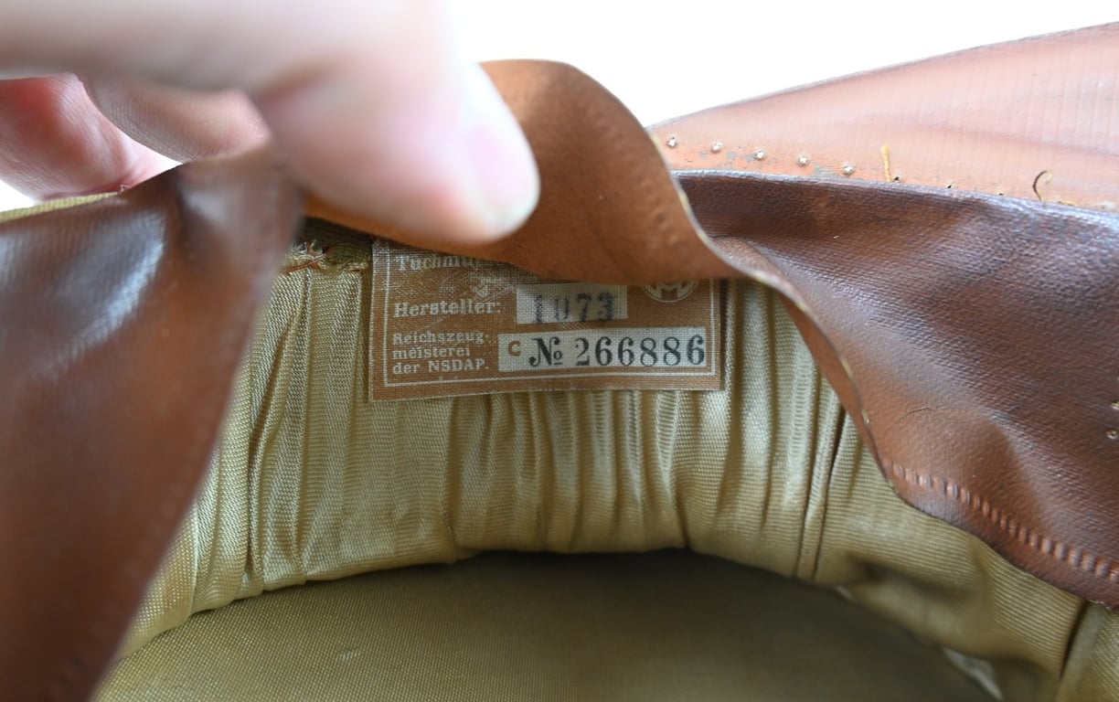 German NSDAP Ortsleiter Political Leader’s Visor Cap