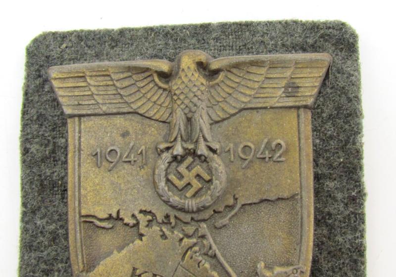 Wehrmacht (Heer) Krim Shield, by Wilhelm Deumer