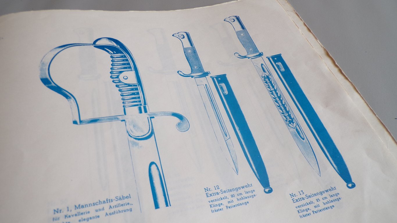 F.W. Höller Solingen Edged Weapons Catalog