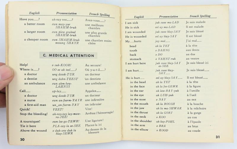 US WW2 French Phase Book 1943