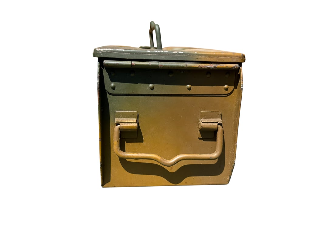 Three-tone Camouflage MG34 Ammo Storage Case