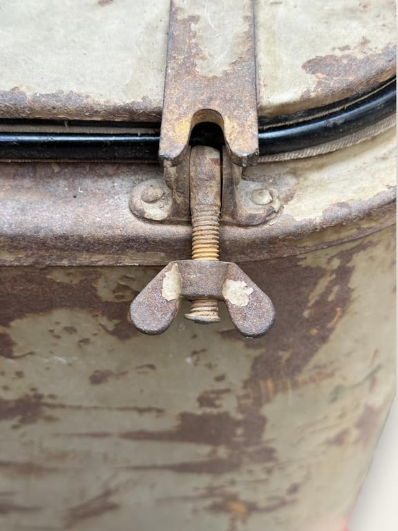 German Tan Food Container