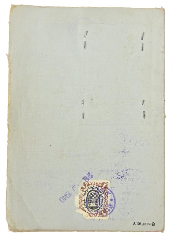 German Third Reich I.D. Card