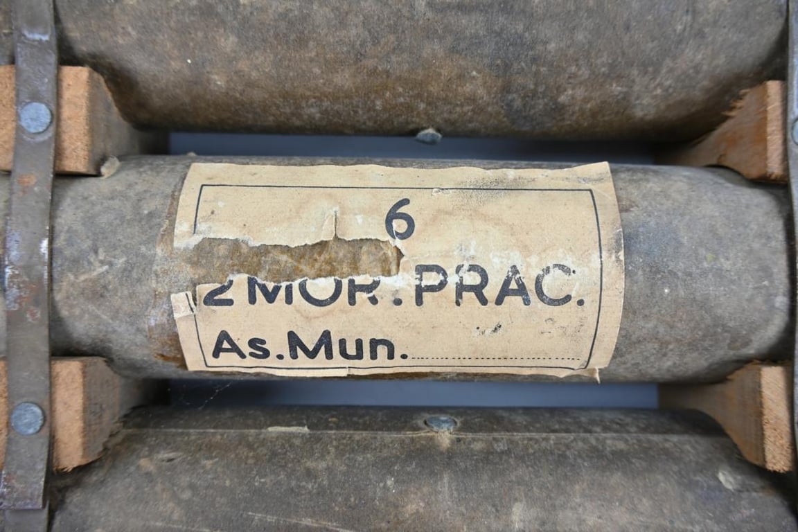 British WW2 2'' Mortar Bomb Tubes