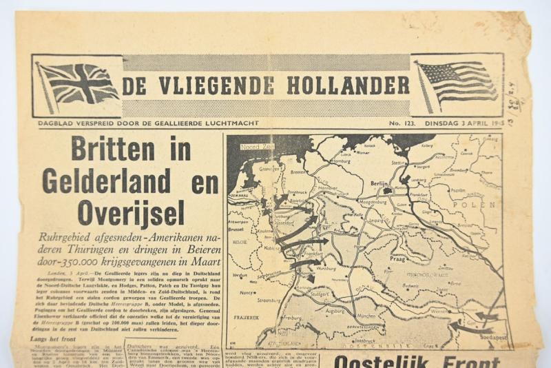Allied Droppingsflyer 'De Vliegende Hollander' 3 April 1945
