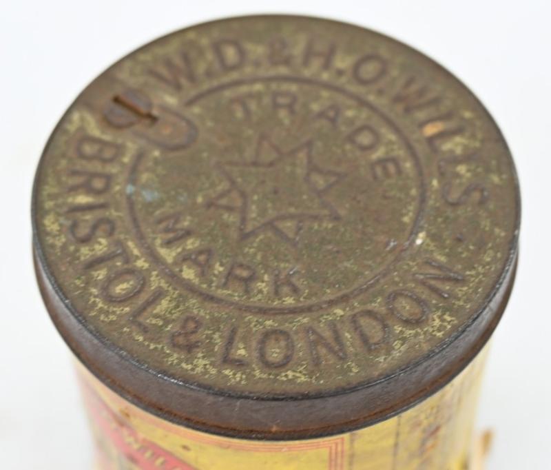 British WW2 Gold Flake Cigarettes Tin Can