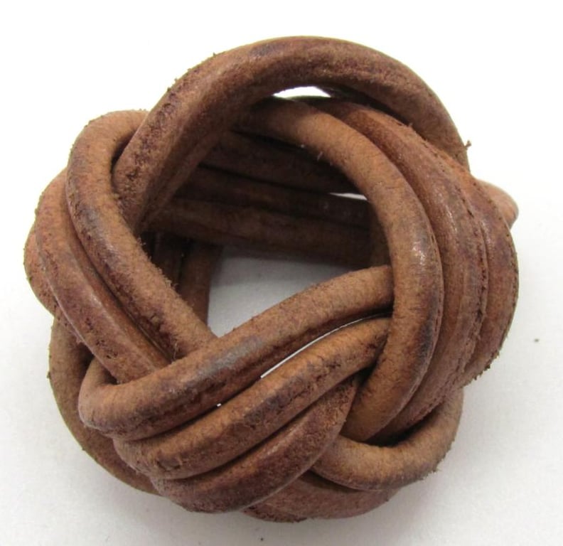 Hitler Youth Leather Knot (HJ Neckerchief Slide)