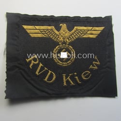 RB- ('Reichsbahn'-) related arm-eagle as executed in 'BeVo'-weave...