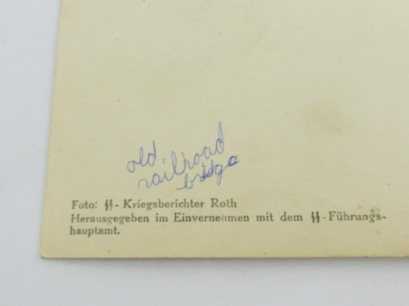 Postcard : Unsere Waffen-SS