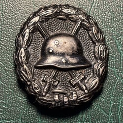 WW1 Wound Badge Black
