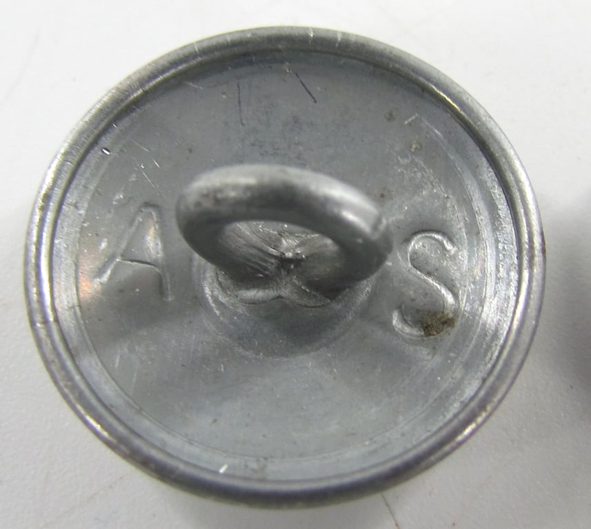 6x Wehrmacht 18 mm Uniform Silver Button