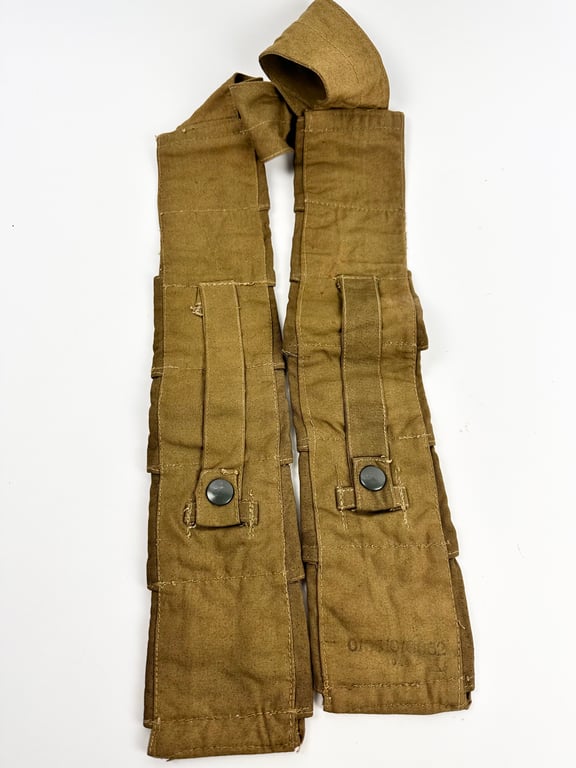 Orginal WW2 German Fallschirmjager Tan bandoleer 1944