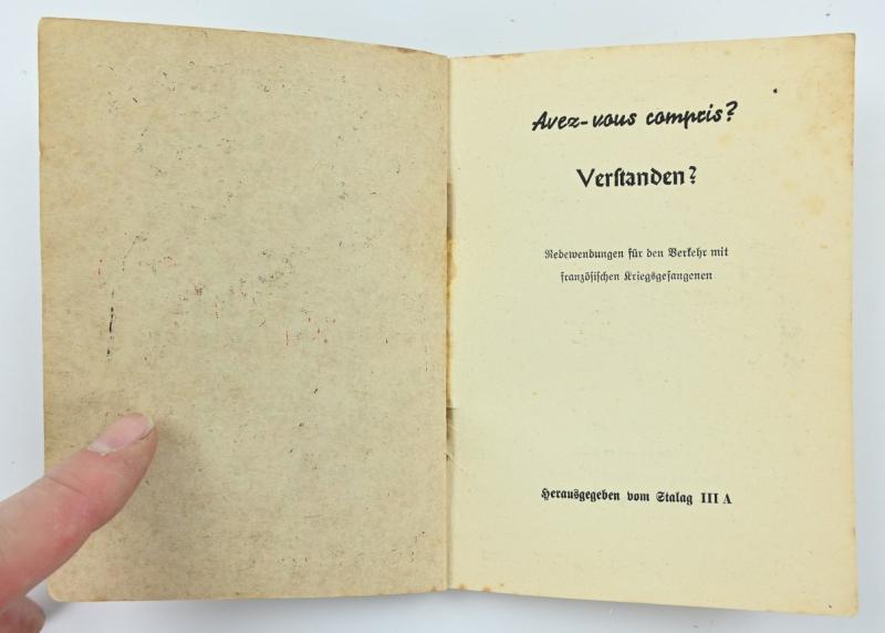 German POW Language Pocket Book