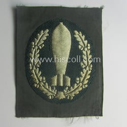 'BeVo'-woven version of a WH (Heeres) so-called: trade-...