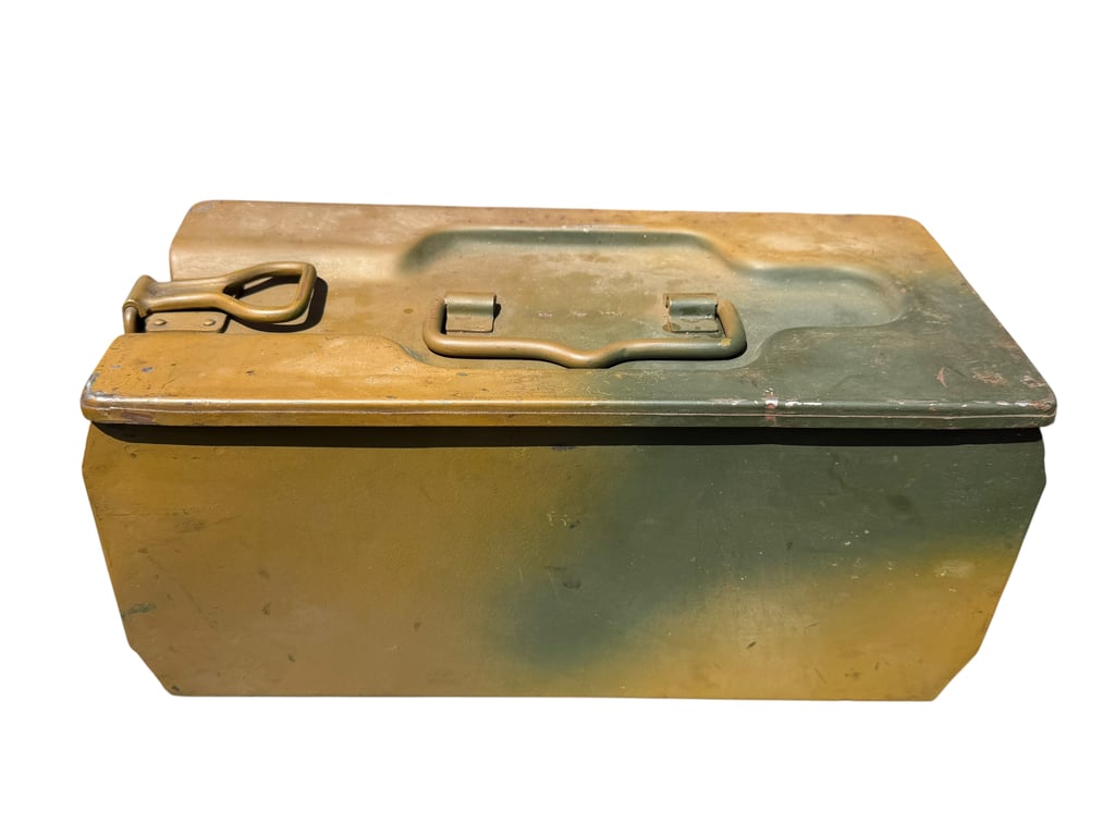 Three-tone Camouflage MG34 Ammo Storage Case
