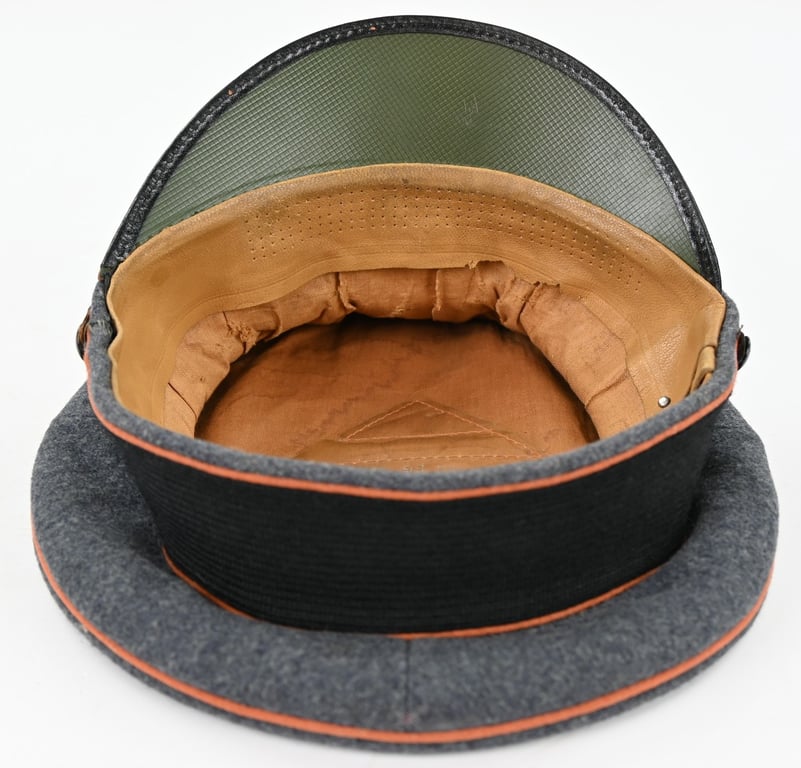 German LW EM/NCO Visor Cap 'Aufklärungsfliegerschule Hildesheim'