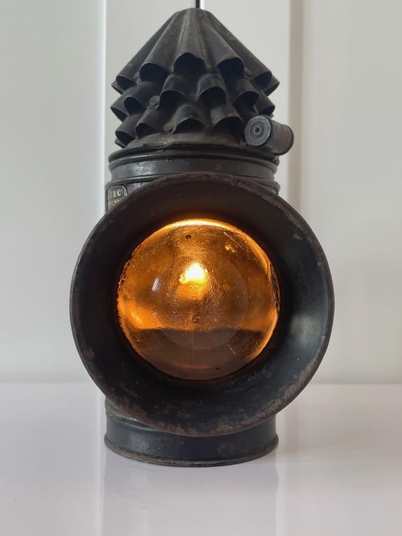 ORIGINAL P. Cs 1860s VICTORIAN HAND-HELD LANTERN BY RARE MAKER HIATT & Co. ADDITIONAL PHOTOS