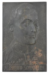 German Wall Plaque 'Albert Leo Schlageter'
